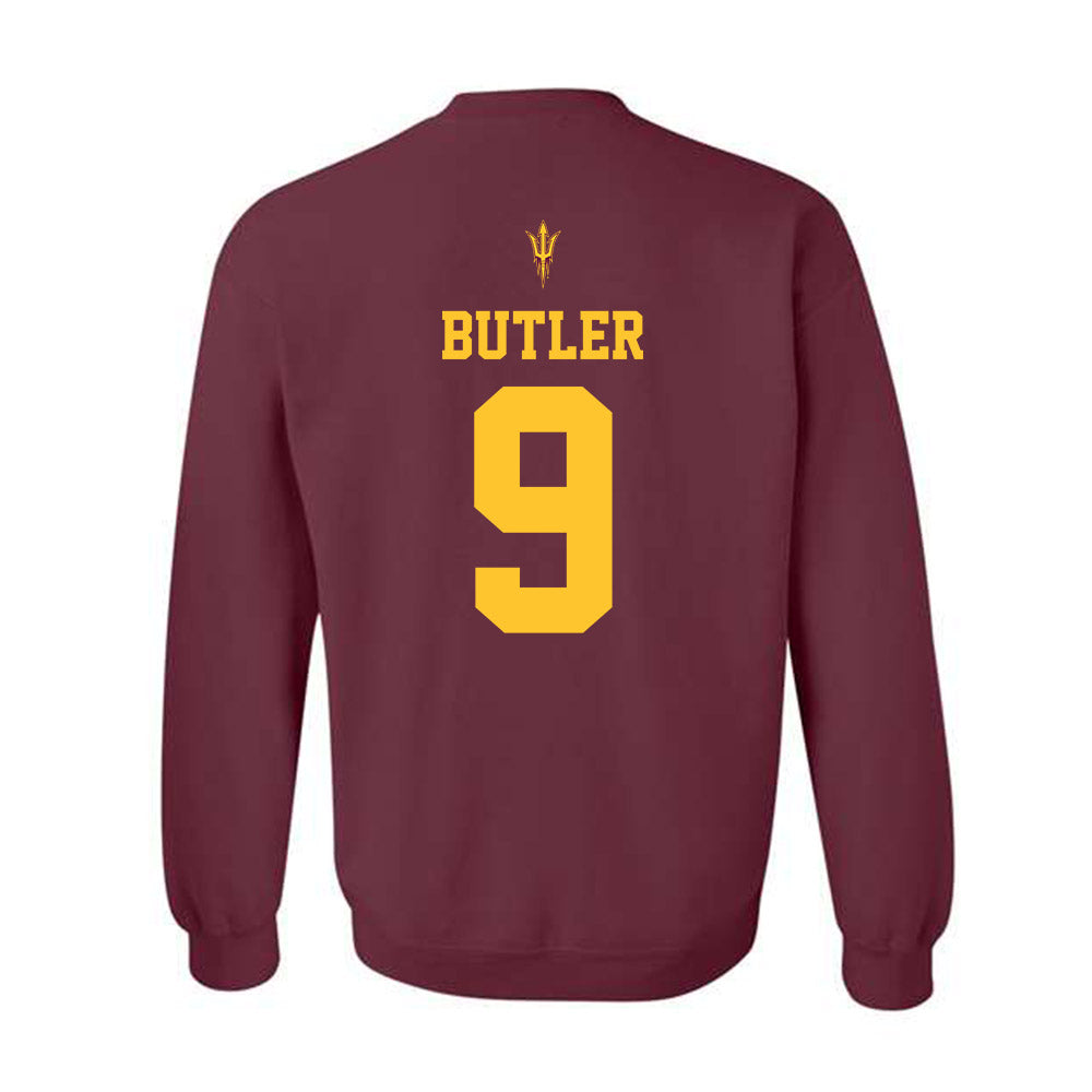 Arizona State - NCAA Football : Cory Butler - Activate The Valley Crewneck Sweatshirt-1