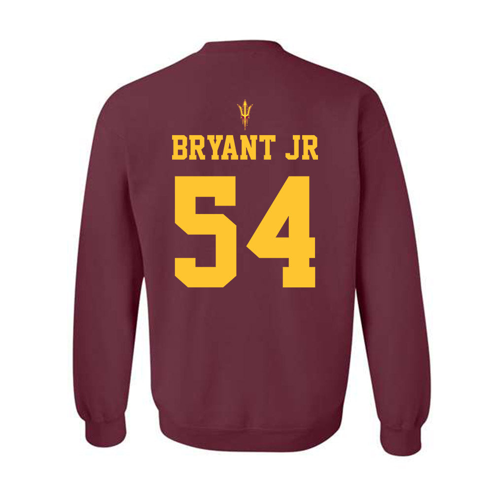 Arizona State - NCAA Football : Desean Bryant Jr - Activate The Valley Crewneck Sweatshirt-1