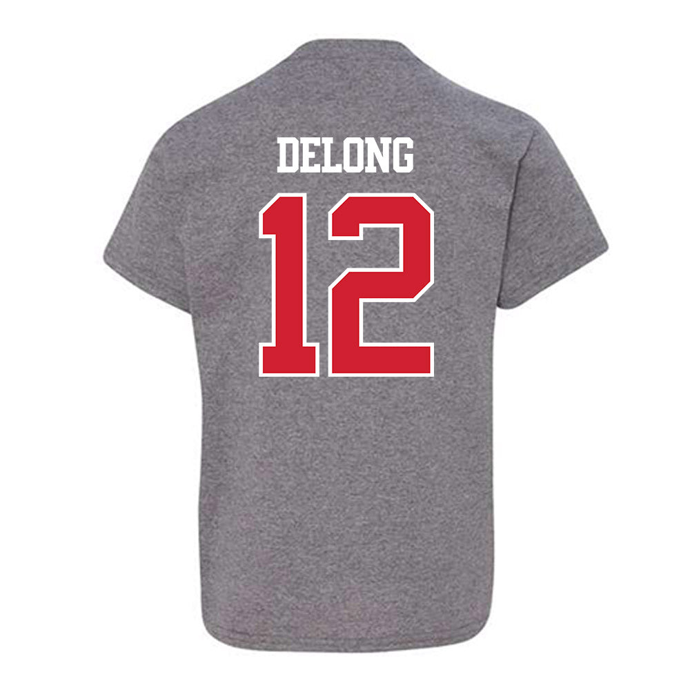 BU - NCAA Softball : Olivia DeLong - Classic Shersey Youth T-Shirt-1