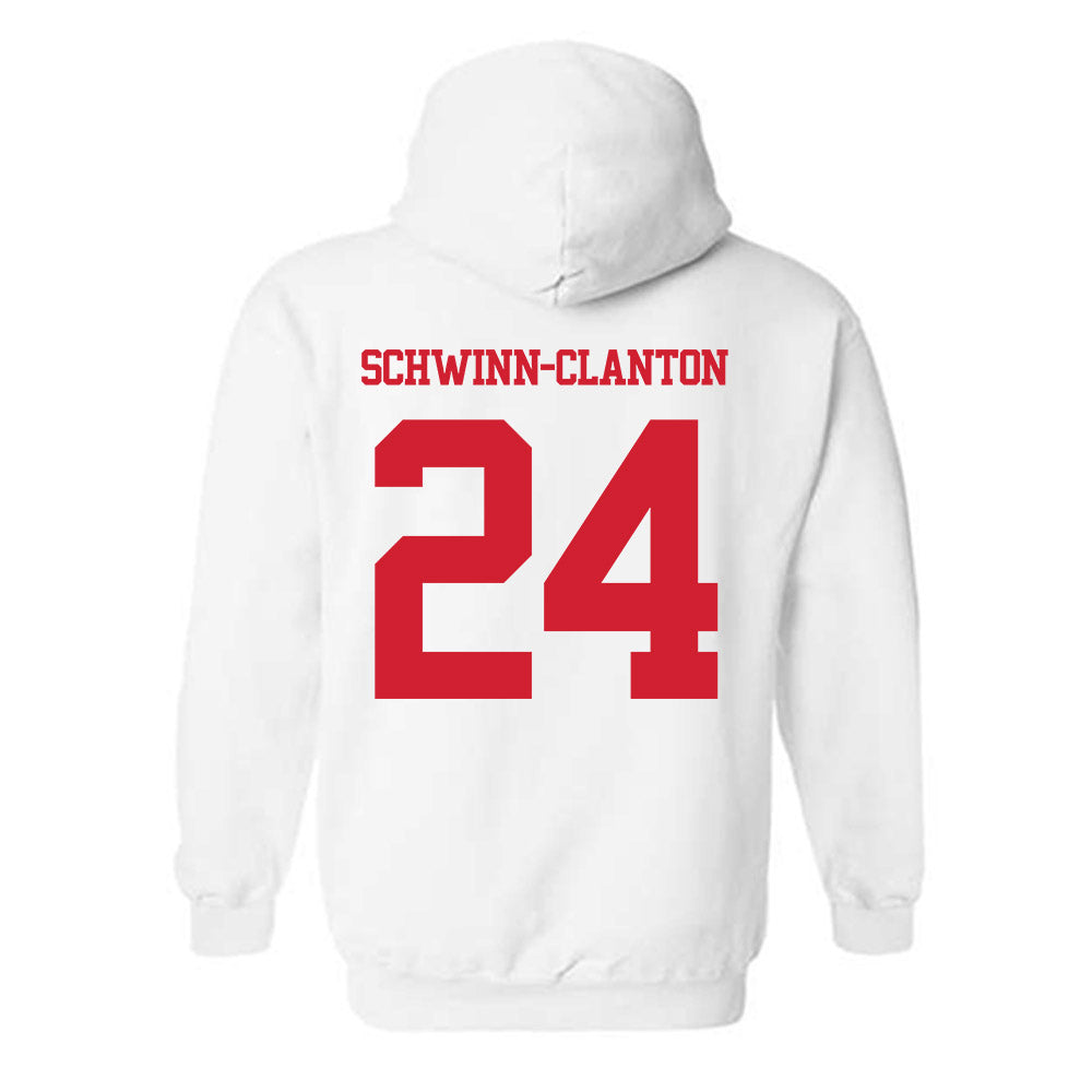 BU - NCAA Women's Soccer : Ariana Schwinn-Clanton - Classic Shersey Hooded Sweatshirt-1