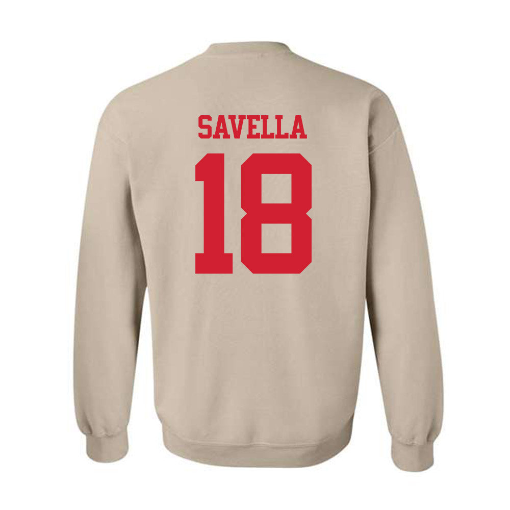BU - NCAA Women's Soccer : Gianna Savella - Classic Shersey Crewneck Sweatshirt-1