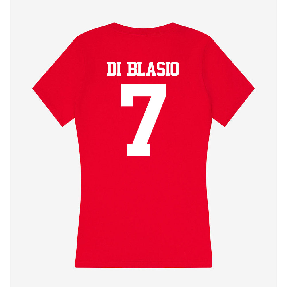 BU - NCAA Men's Soccer : Andrea Di Blasio - Classic Shersey Women's V-Neck T-Shirt-1