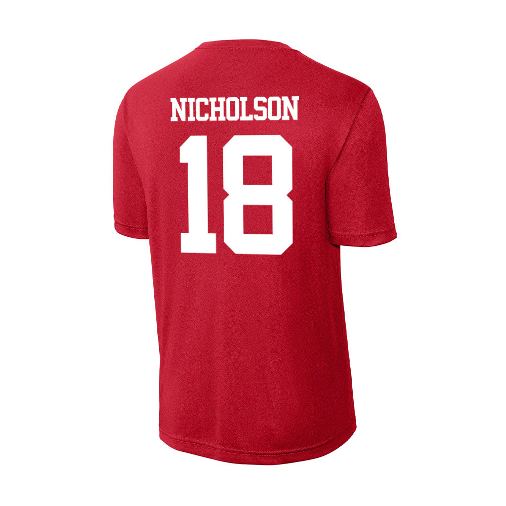 BU - NCAA Women's Ice Hockey : Neely Nicholson - Activewear T-Shirt-1