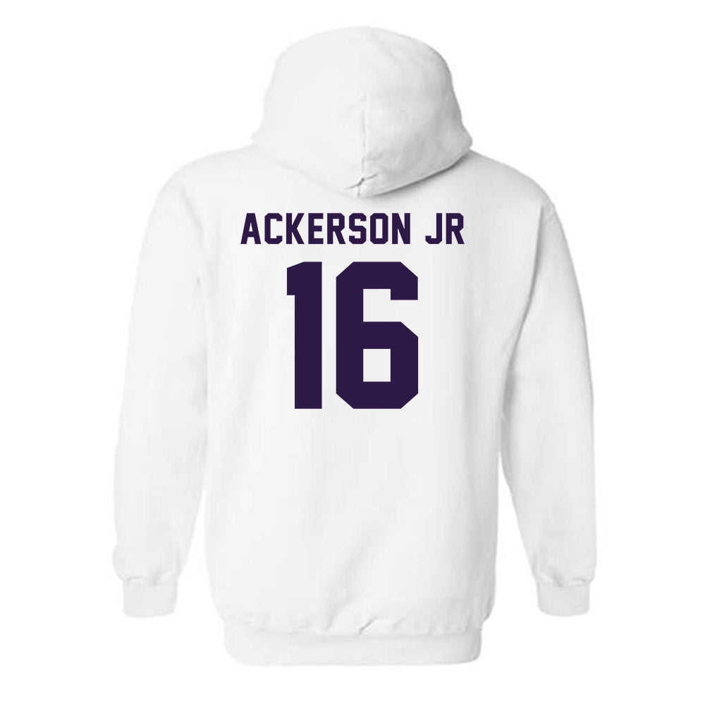 Kansas State - NCAA Football : Dj Ackerson Jr - Classic Shersey Hooded Sweatshirt-1
