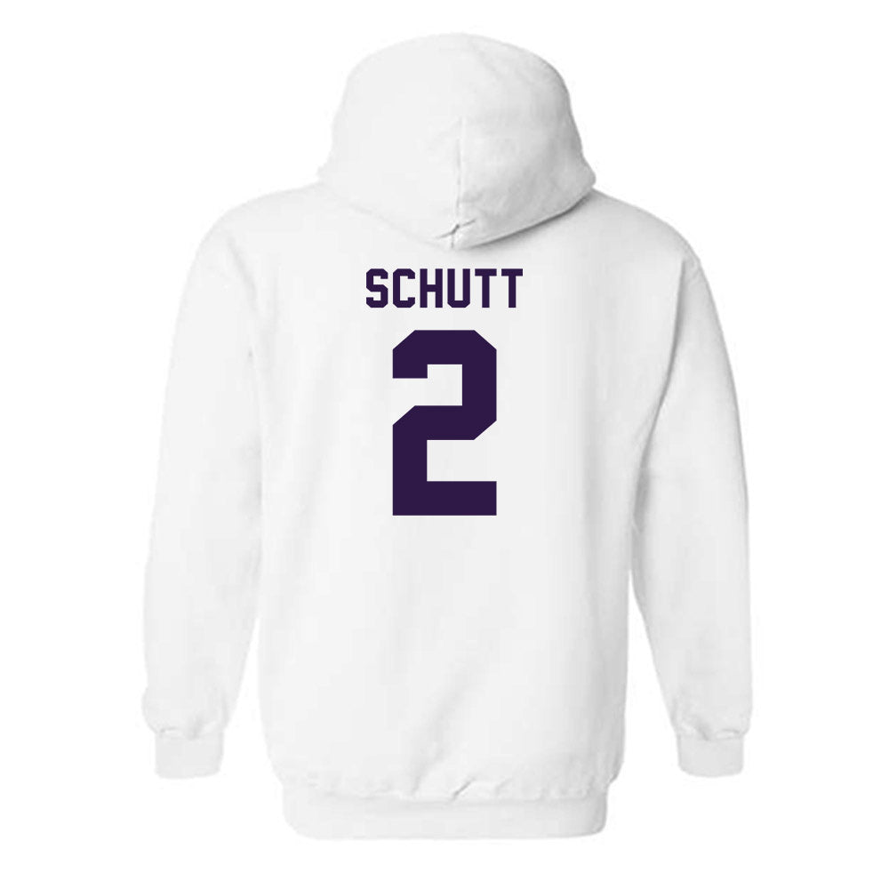 Kansas State - NCAA Men's Basketball : Jaden Schutt - Classic Shersey Hooded Sweatshirt-1