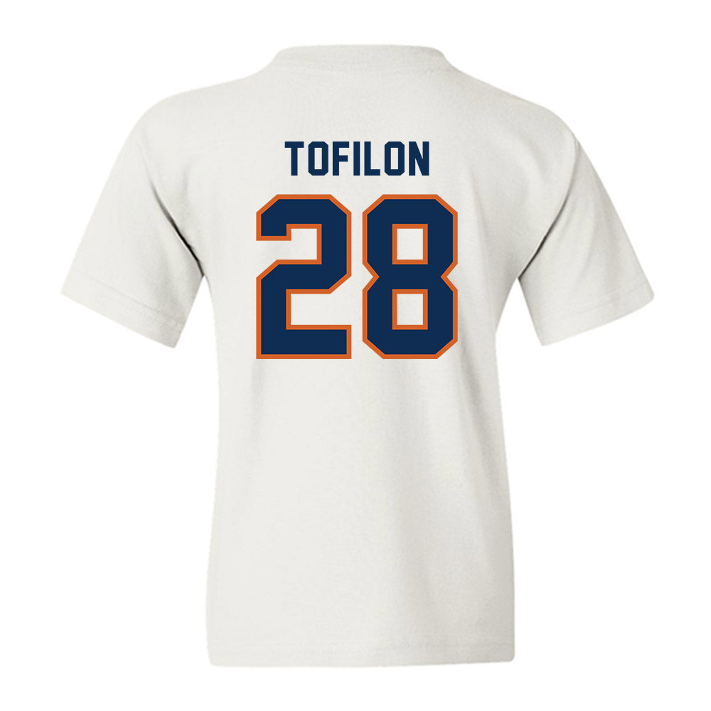 Wheaton IL - NCAA Football : Nate Tofilon - Classic Shersey Youth T-Shirt-1