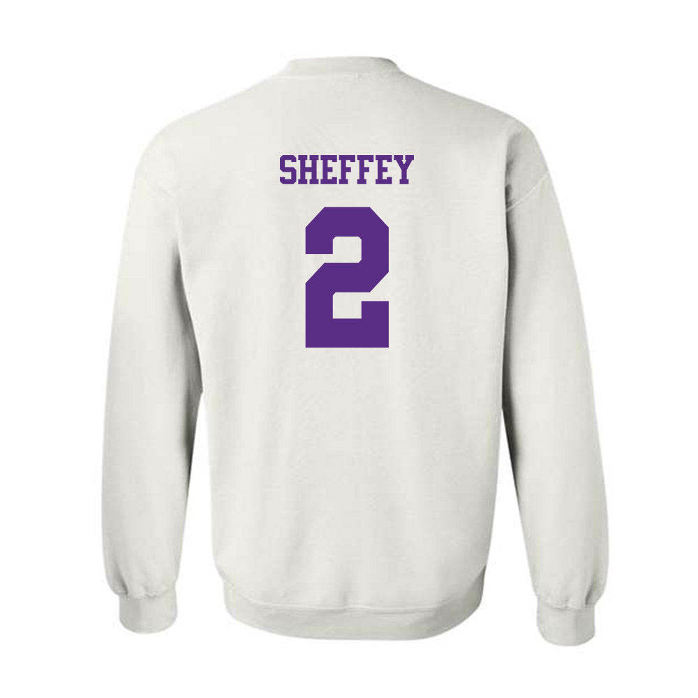 TCU - NCAA Women's Basketball : Veronica Sheffey - Classic Shersey Crewneck Sweatshirt-1