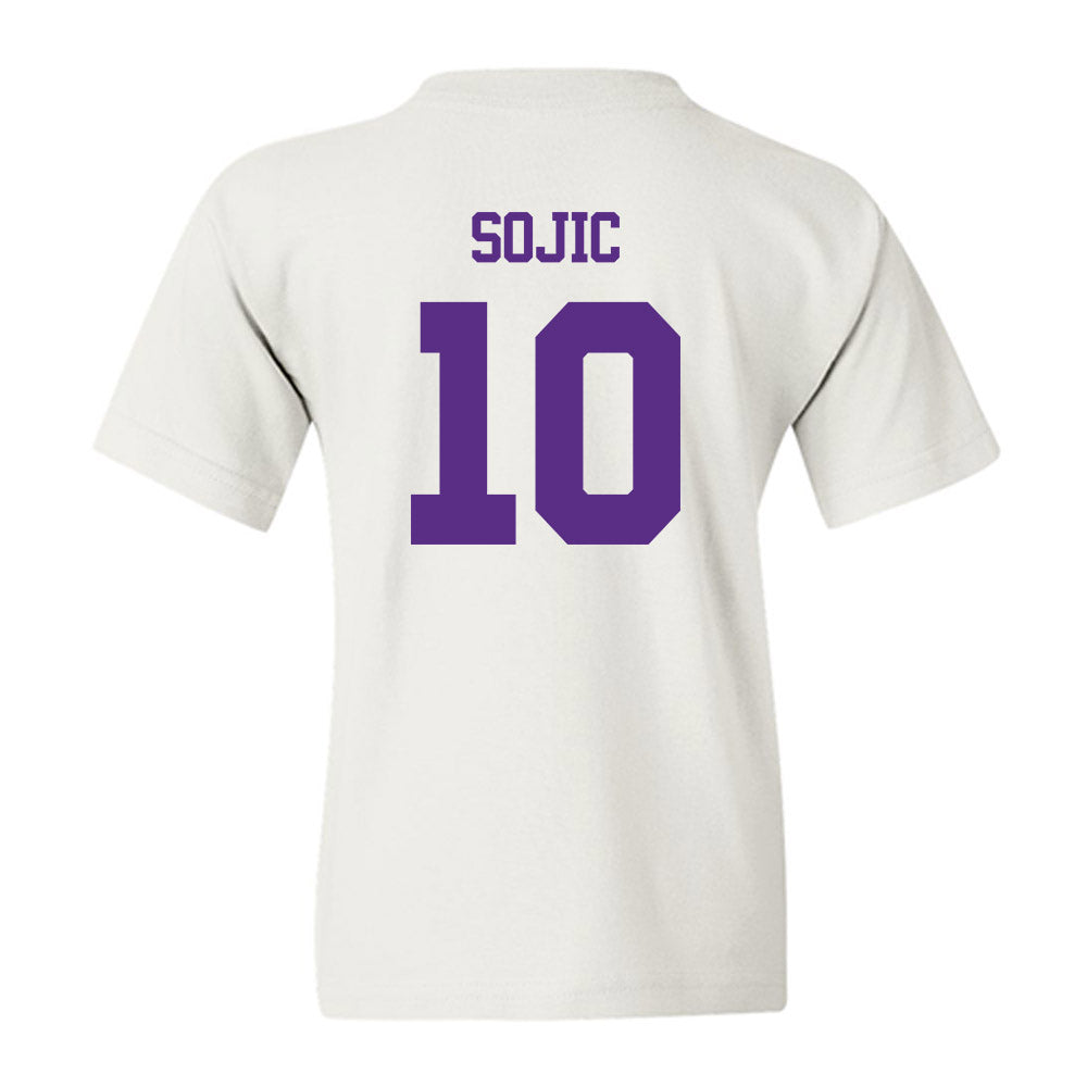 TCU - NCAA Men's Basketball : Milos Sojic - Classic Shersey Youth T-Shirt-1