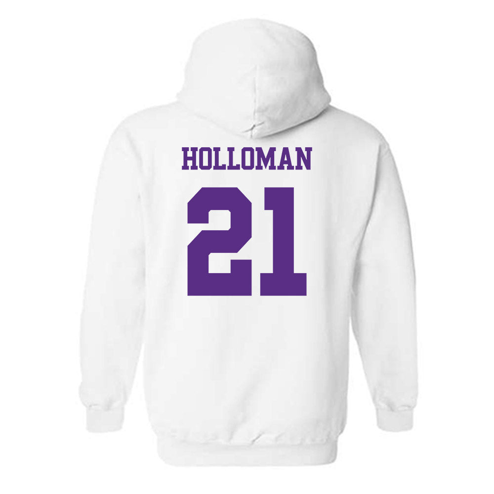 TCU - NCAA Women's Volleyball : Morgan Holloman - Classic Shersey Hooded Sweatshirt-1