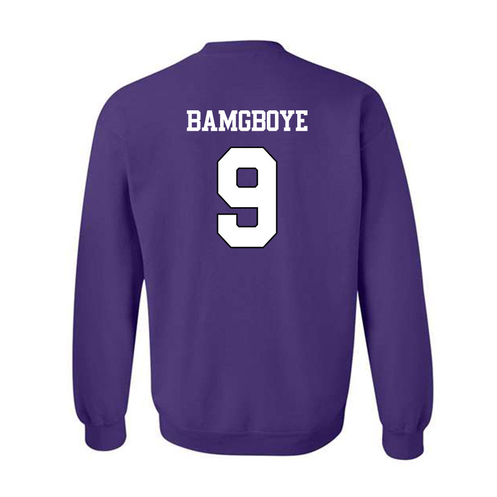 TCU - NCAA Men's Basketball : Luke Bamgboye - Classic Shersey Crewneck Sweatshirt-1