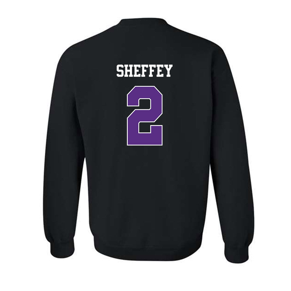 TCU - NCAA Women's Basketball : Veronica Sheffey - Classic Shersey Crewneck Sweatshirt-1