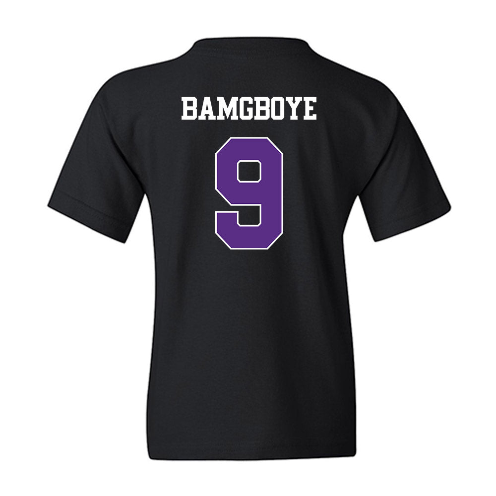 TCU - NCAA Men's Basketball : Luke Bamgboye - Classic Shersey Youth T-Shirt-1