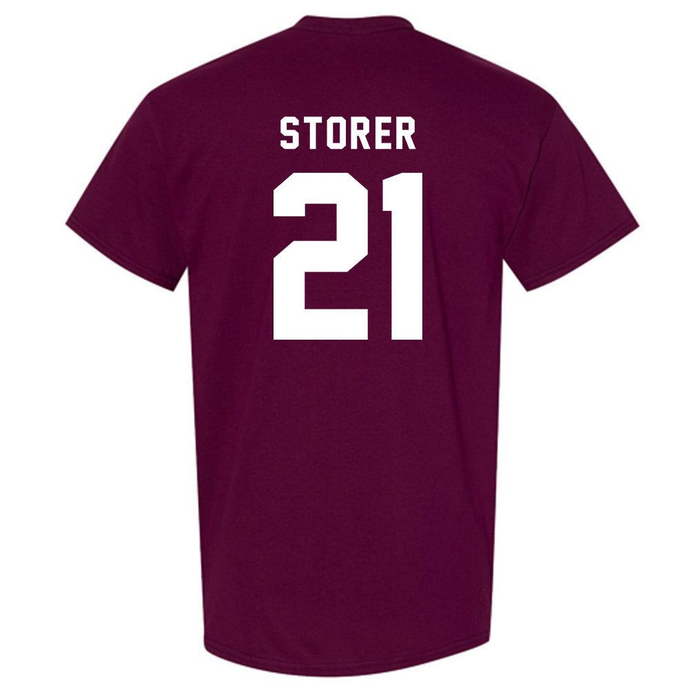 Texas A&M - NCAA Women's Soccer : Holly Storer - Sports Shersey T-Shirt-1