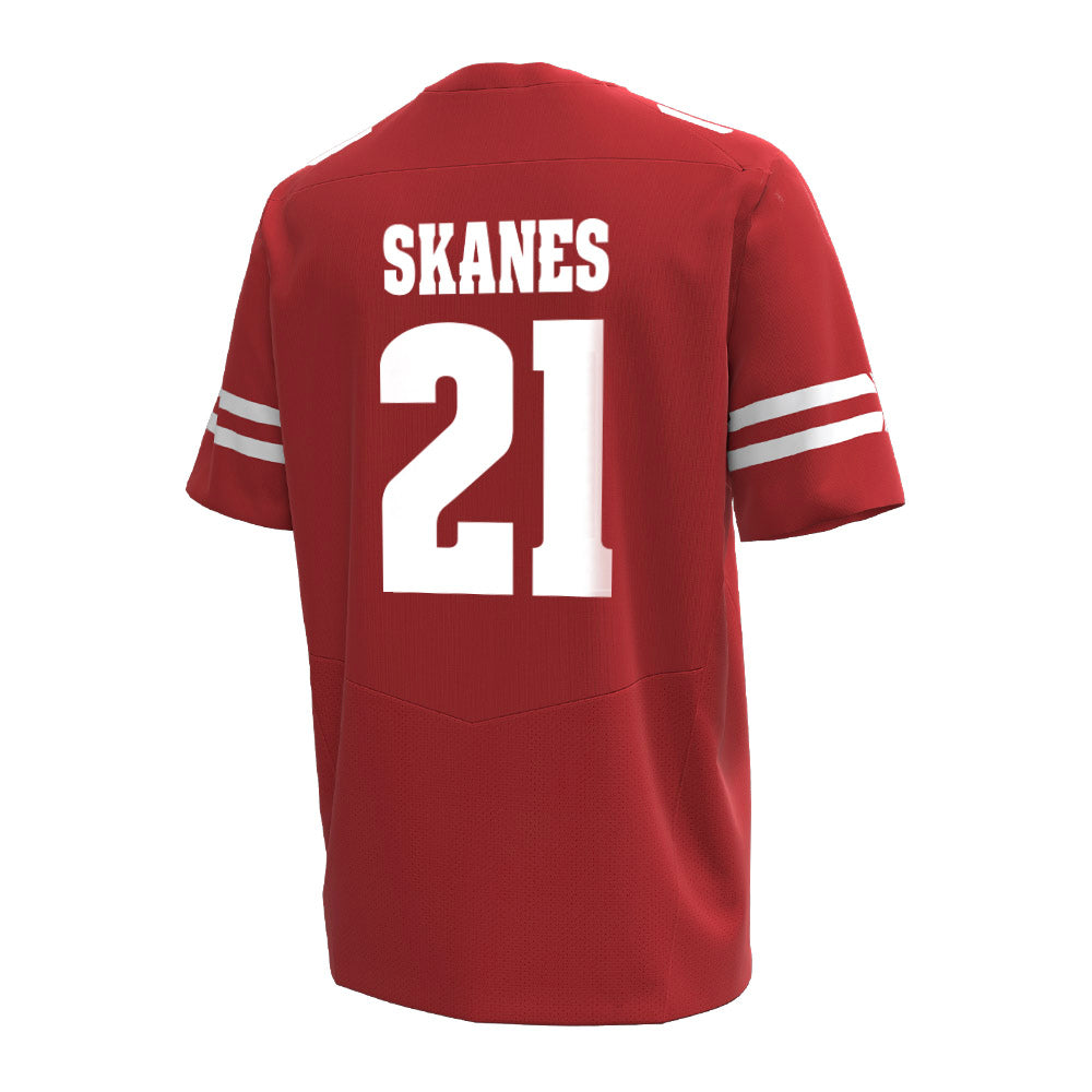 Wisconsin - NCAA Football : Cairo Skanes - Under Armour® Football Jersey-1
