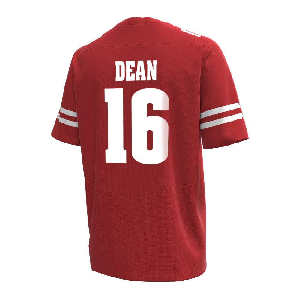 Wisconsin - NCAA Football : Grant Dean - Under Armour® Football Jersey-1