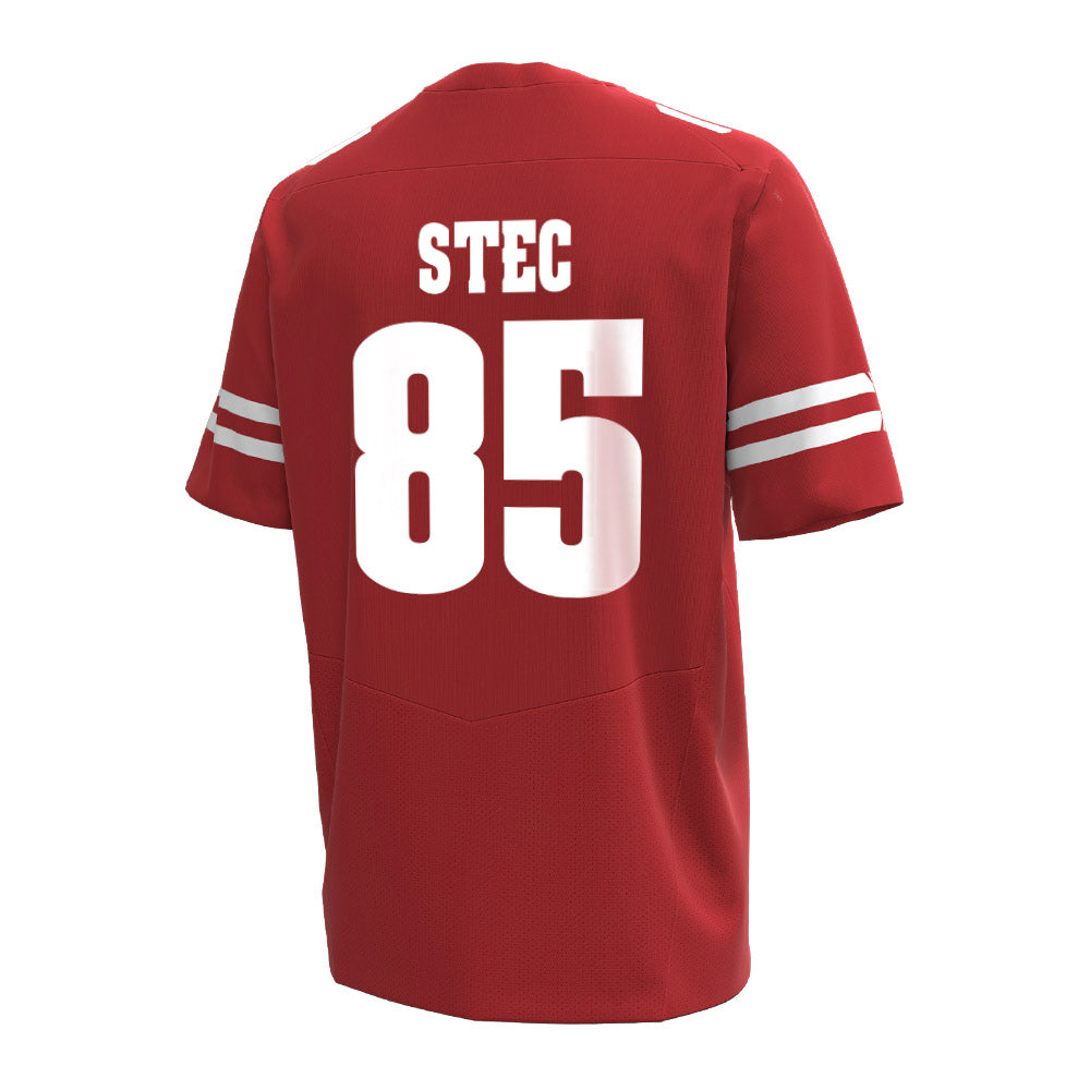 Wisconsin - NCAA Football : Grant Stec - Under Armour® Football Jersey-1