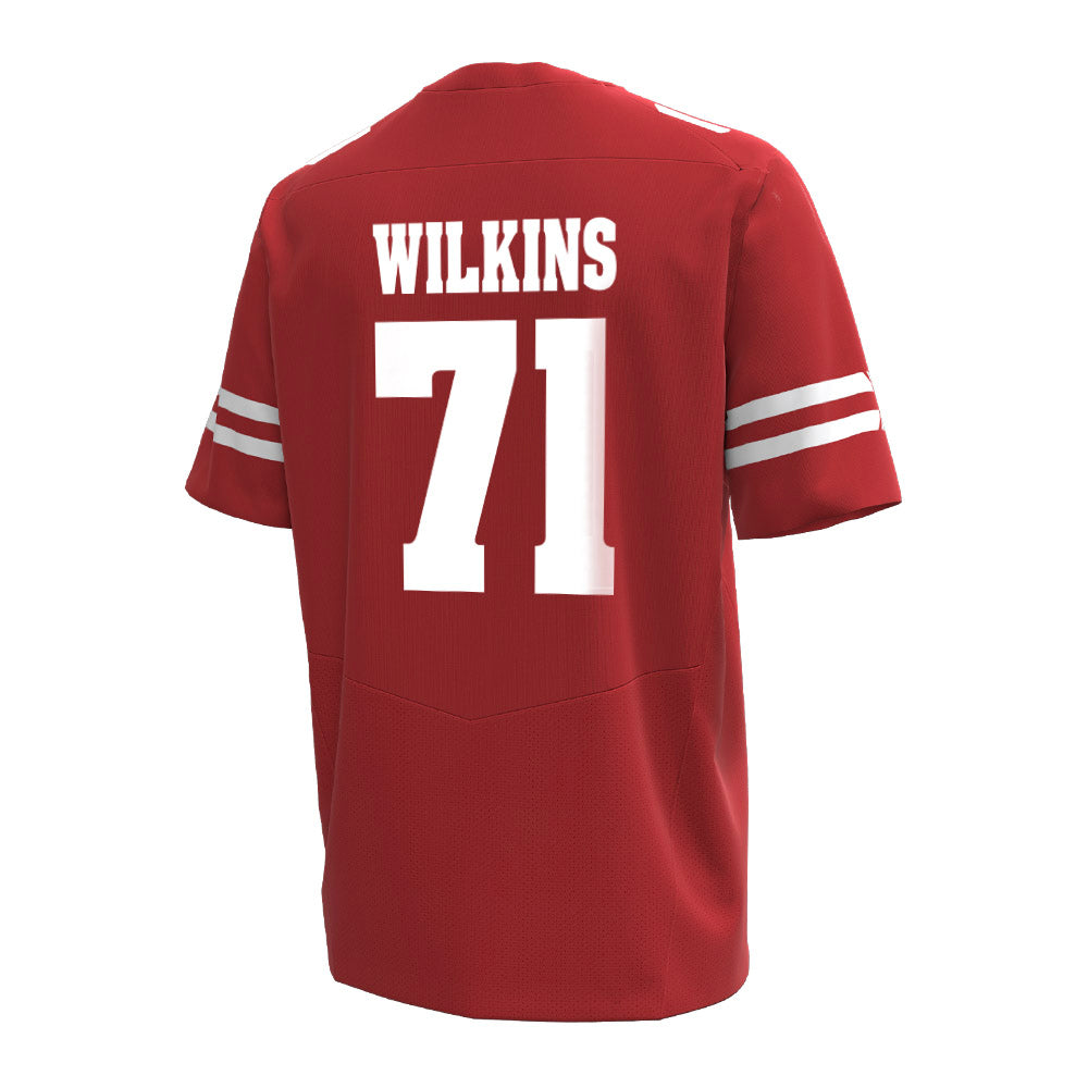Wisconsin - NCAA Football : Pj Wilkins - Under Armour® Football Jersey-1