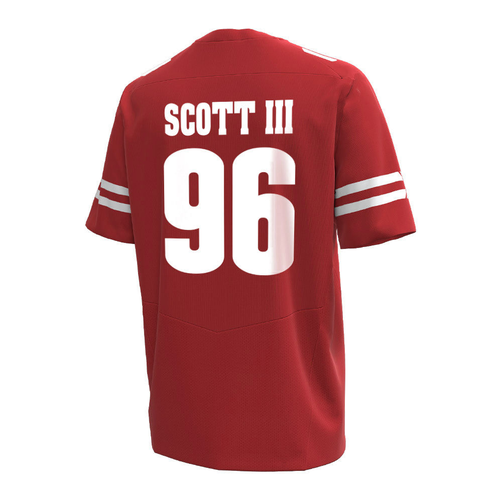 Wisconsin - NCAA Football : Arthur Scott III - Under Armour® Football Jersey-0