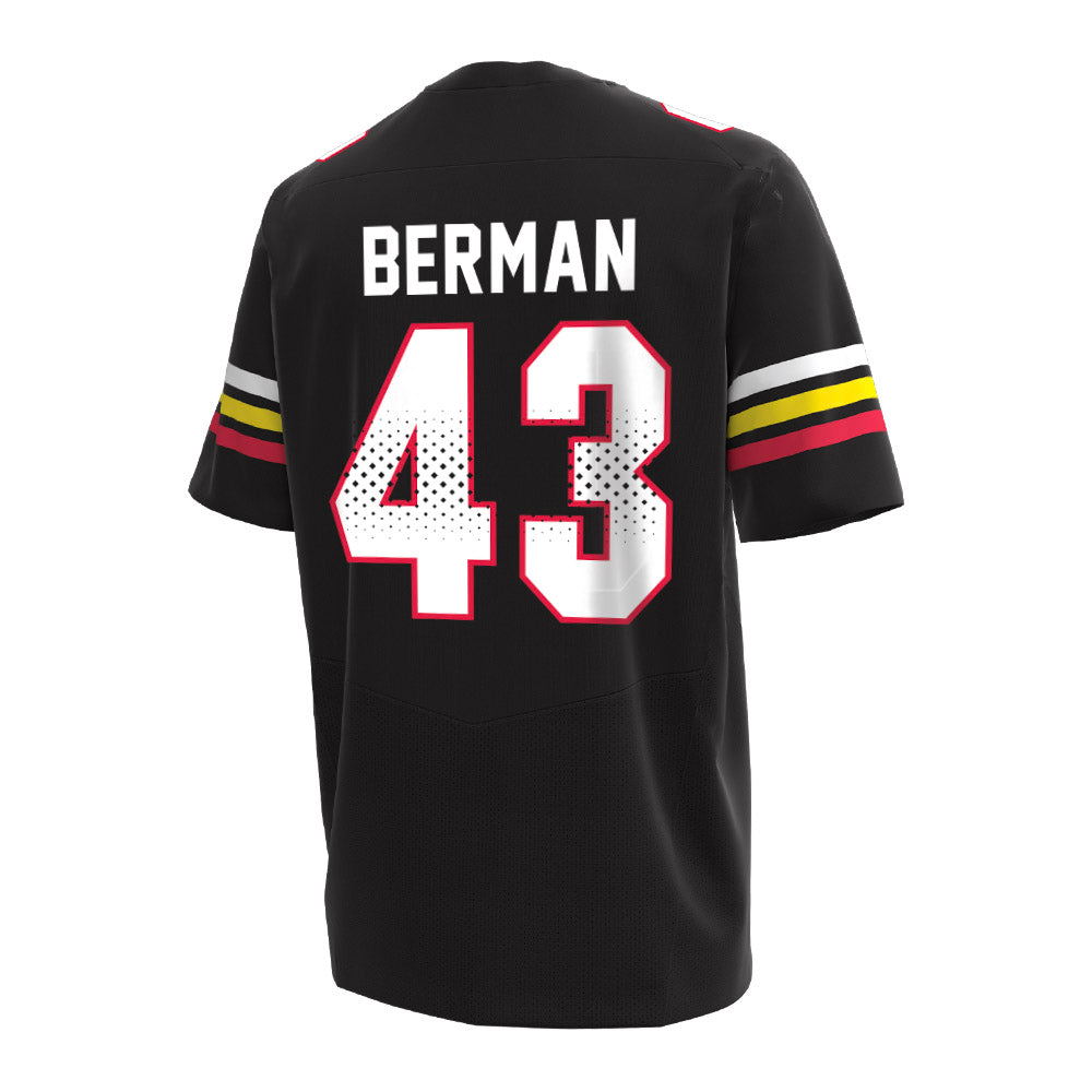 Maryland - NCAA Baseball : Sammy Berman - Under Armour® Football Jersey-1