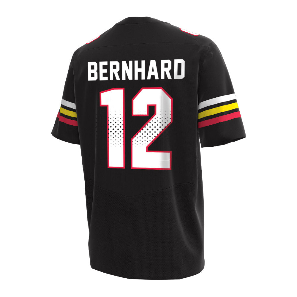 Maryland - NCAA Football : Nathan Bernhard - Under Armour® Football Jersey-1