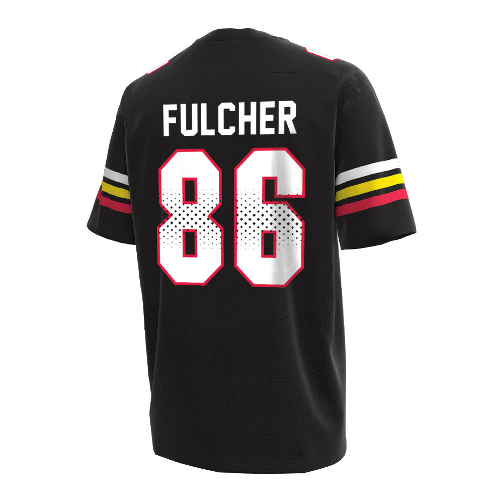 Maryland - undefined : Eli Fulcher - Under Armour® Football Jersey-1