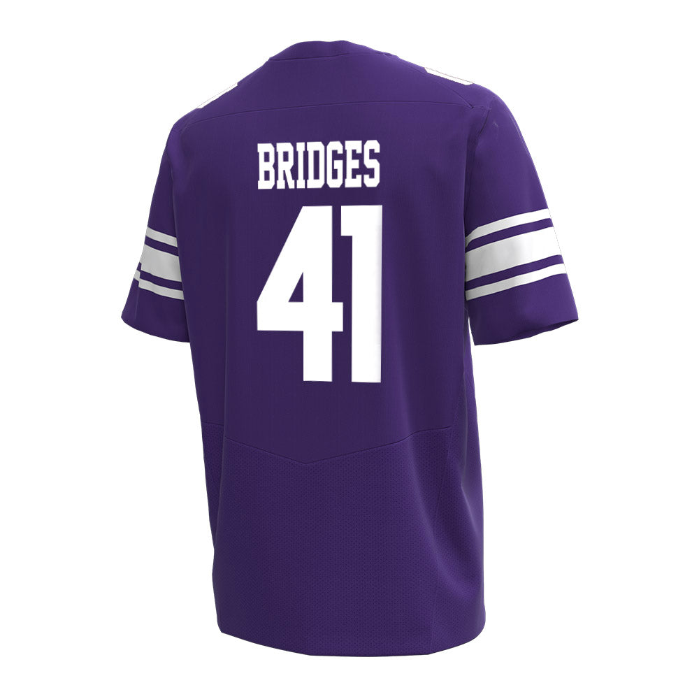 Northwestern - NCAA Baseball : Tommy Bridges - Under Armour® Football Jersey-1