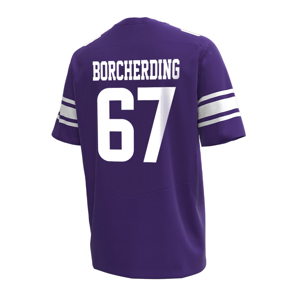 Northwestern - NCAA Football : Jace Borcherding - Under Armour® Football Jersey-1