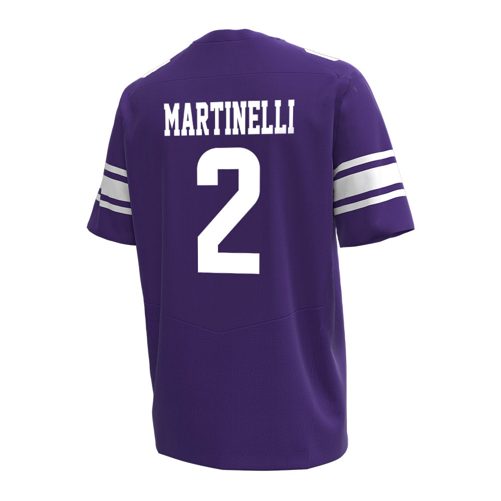 Northwestern - NCAA Men's Basketball : Nick Martinelli - Under Armour® Football Jersey-1