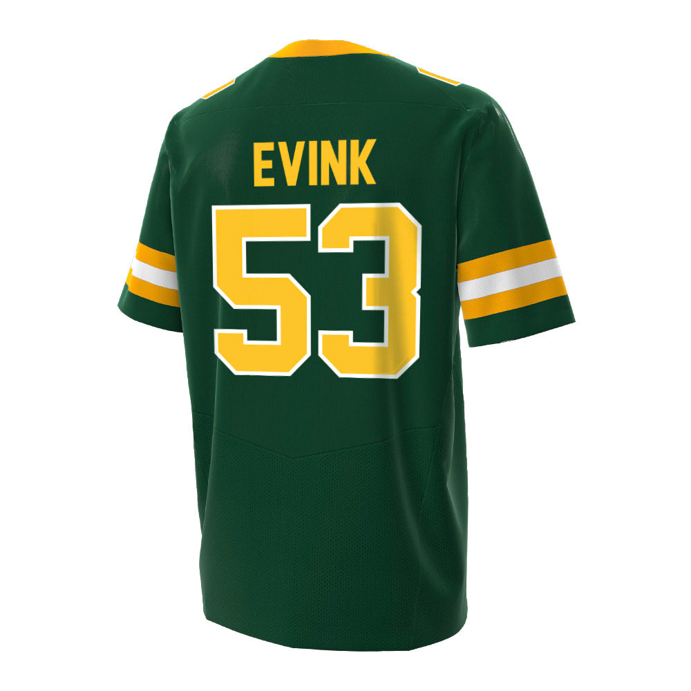 NDSU - NCAA Football : Chase Evink - North Dakota State University Football Jersey-UnderArmour-1