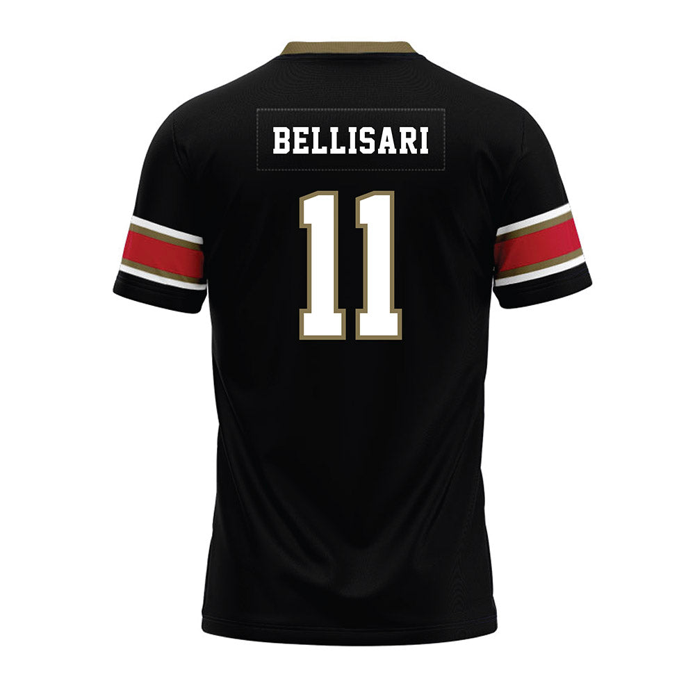 Miami of Ohio - NCAA Football : Drew Bellisari - Black Premium Football Jersey-1
