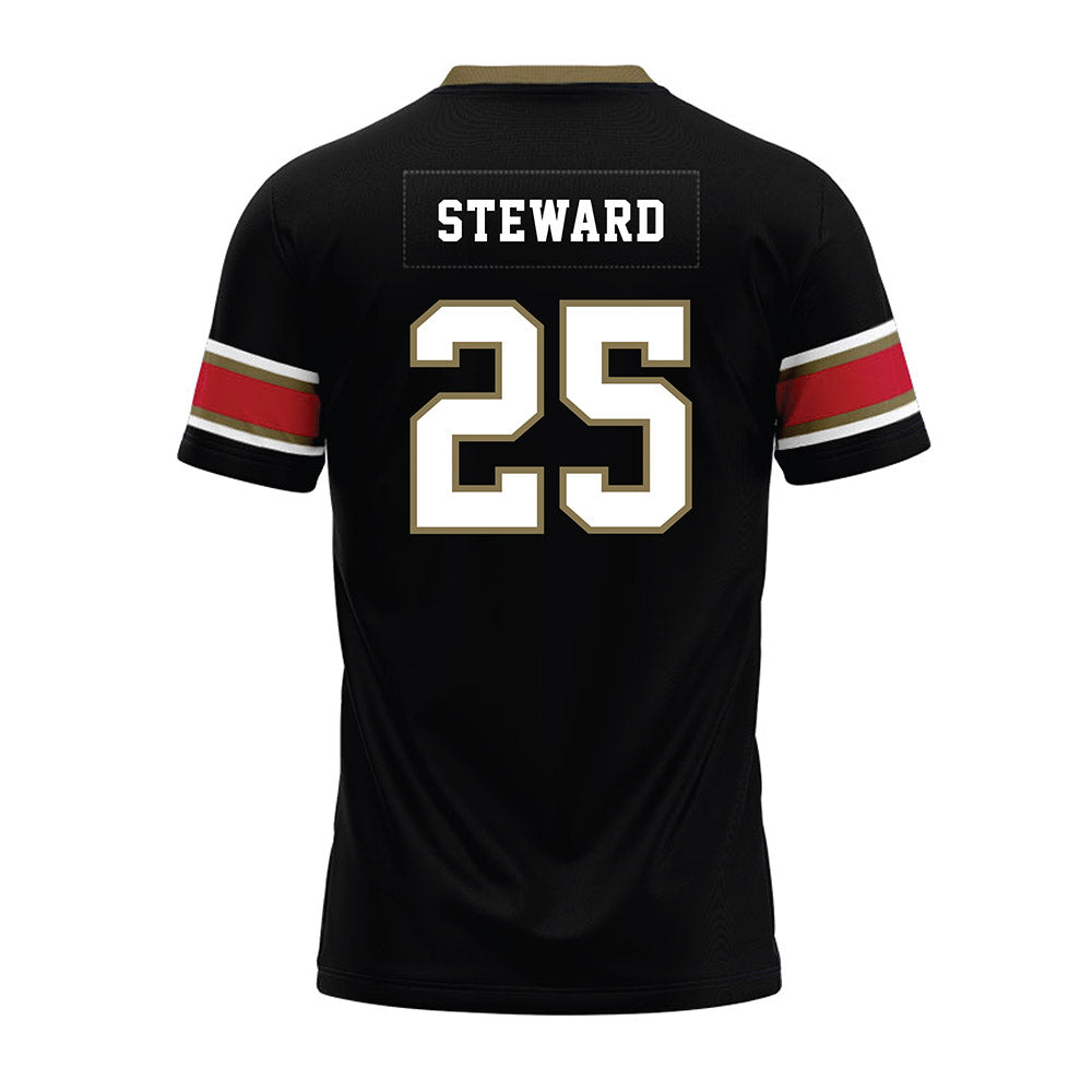Miami of Ohio - NCAA Football : Ike Steward - Black Premium Football Jersey-1