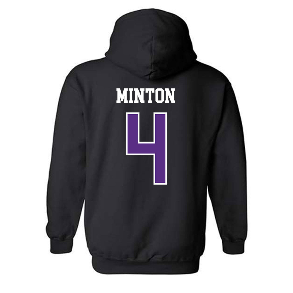 SBU - NCAA Softball : Ava Minton - Classic Shersey Hooded Sweatshirt-1