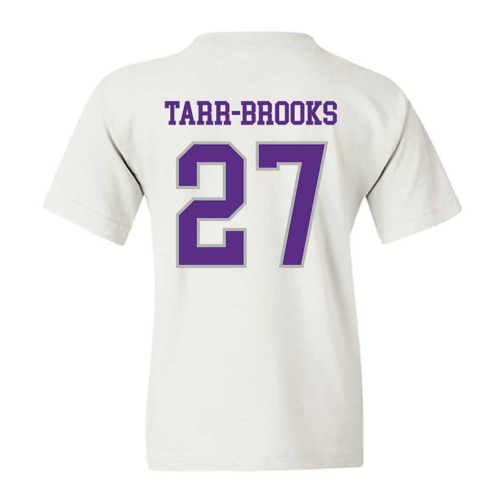 SBU - NCAA Football : Dominic Tarr-Brooks - Classic Shersey Youth T-Shirt-1