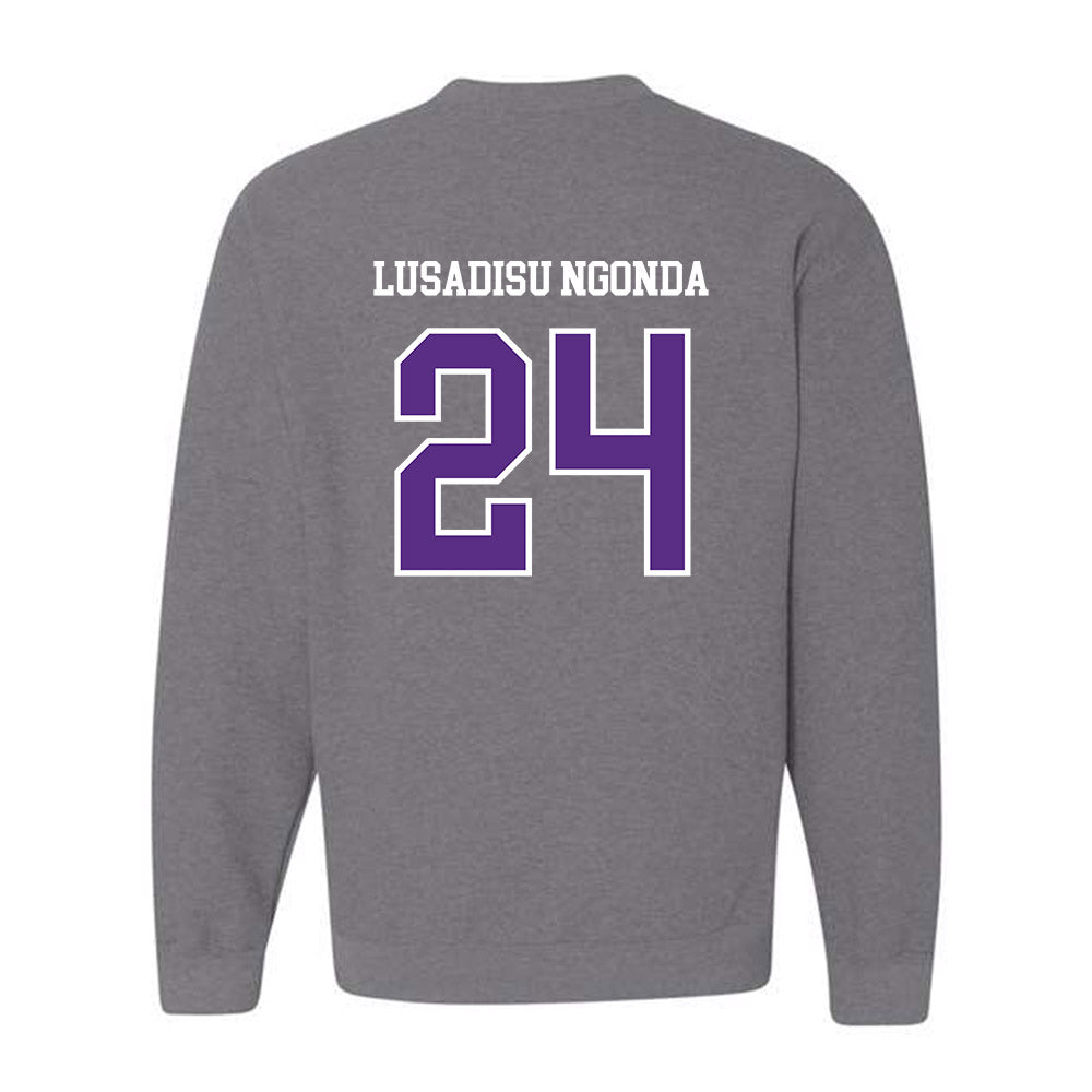 SBU - NCAA Women's Basketball : Ida Lusadisu Ngonda - Classic Shersey Crewneck Sweatshirt-1