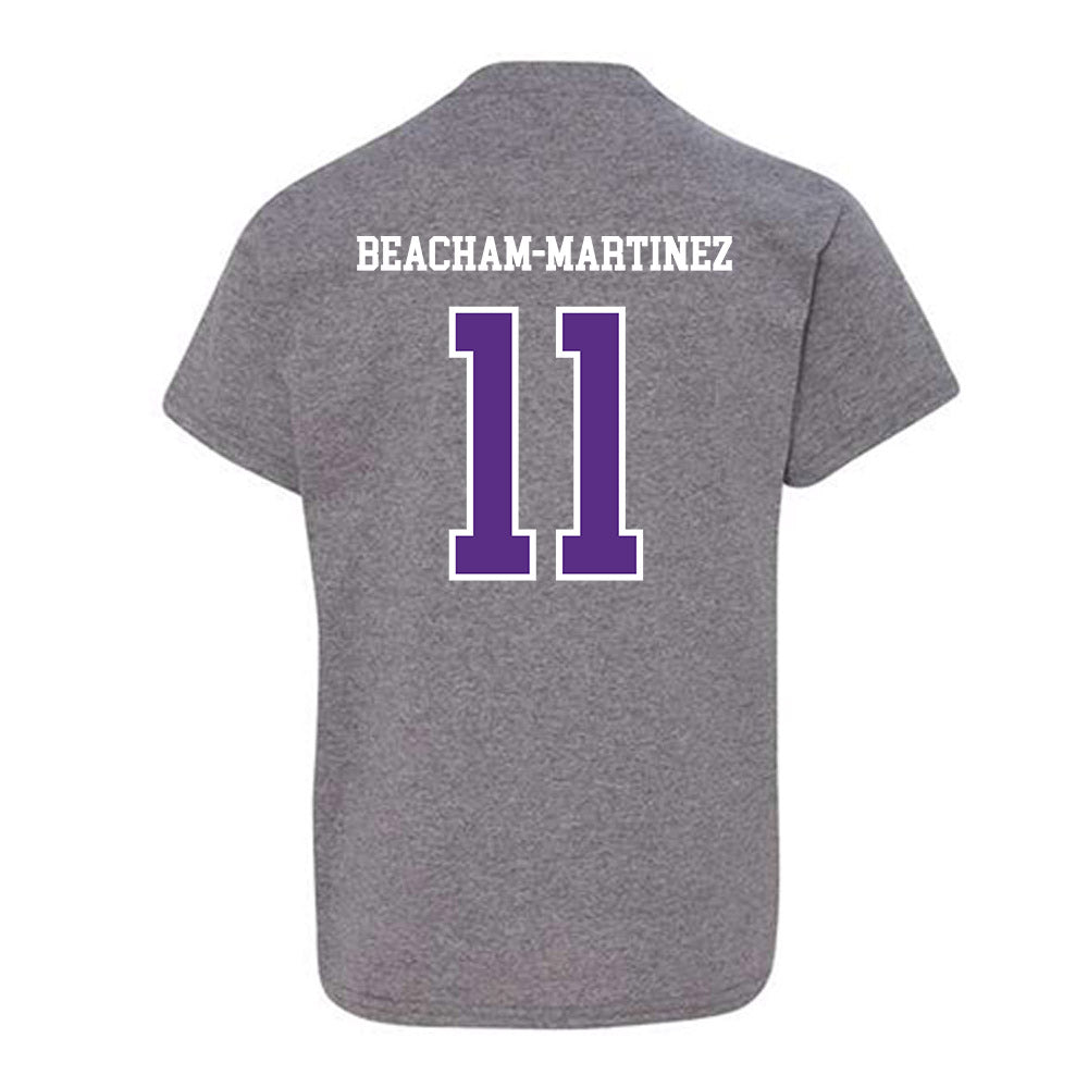 SBU - NCAA Football : Jaiden Beacham-Martinez - Classic Shersey Youth T-Shirt-1