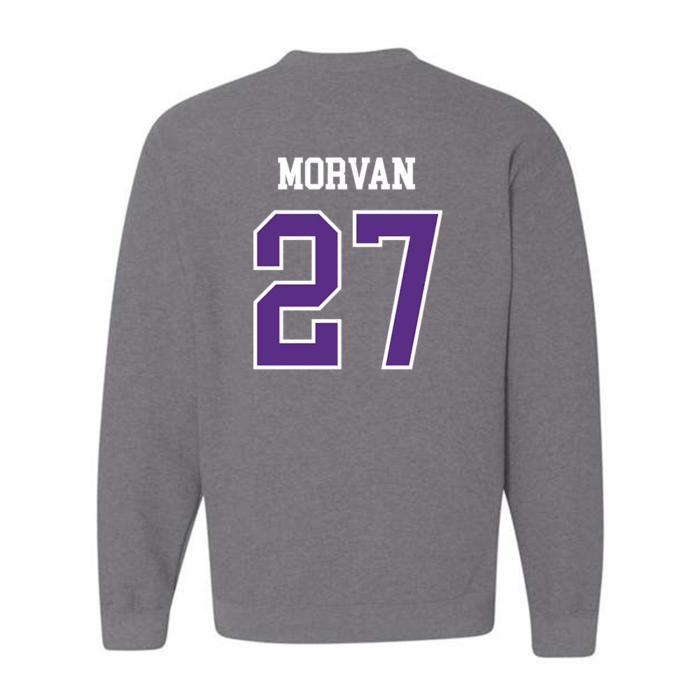 SBU - NCAA Men's Soccer : Ugo Morvan - Classic Shersey Crewneck Sweatshirt-1