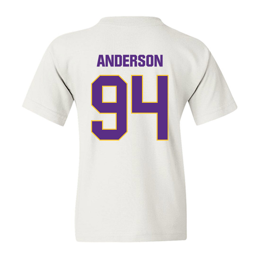 LSU - NCAA Football : Richard Anderson - Classic Shersey Youth T-Shirt-1
