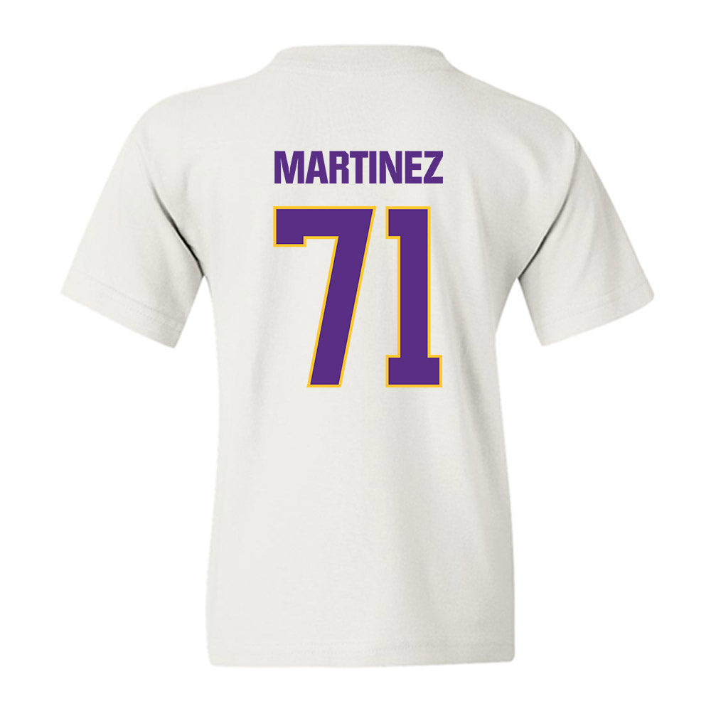 LSU - NCAA Football : Brysten Martinez - Classic Shersey Youth T-Shirt-1