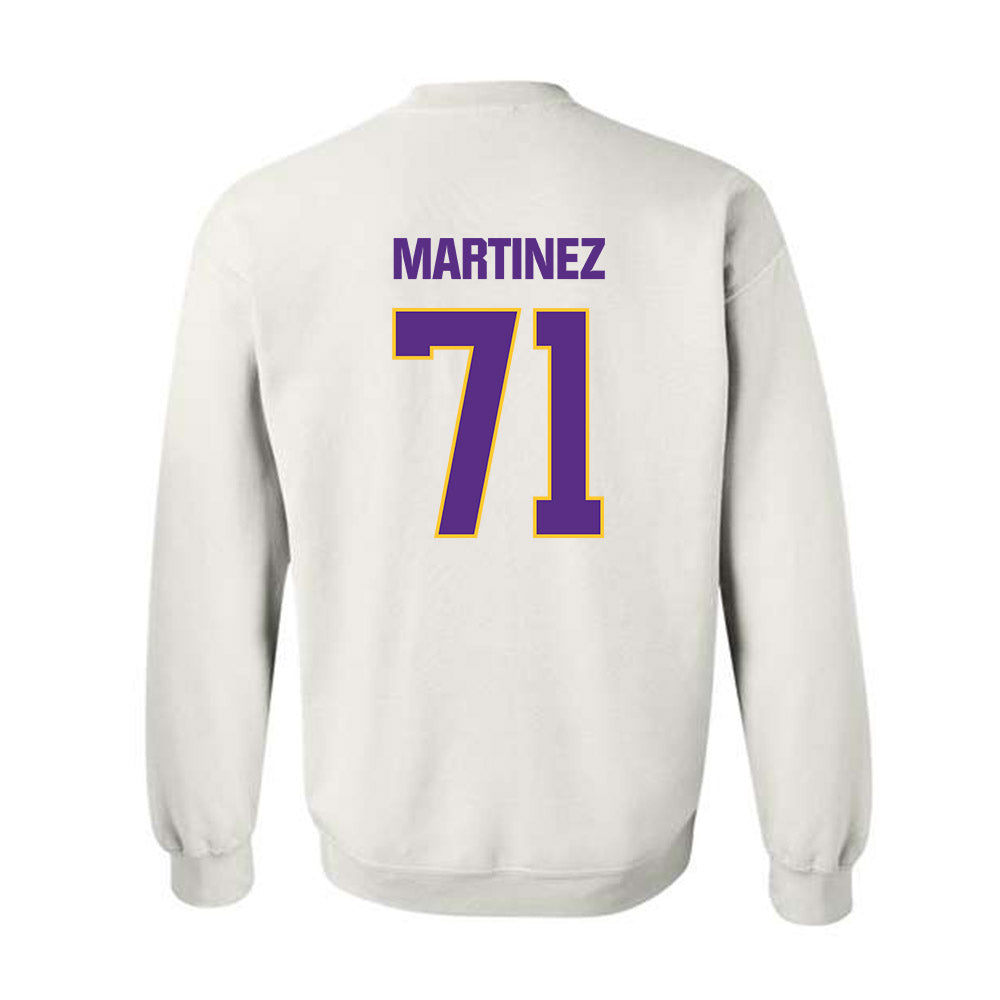 LSU - NCAA Football : Brysten Martinez - Classic Shersey Crewneck Sweatshirt-1