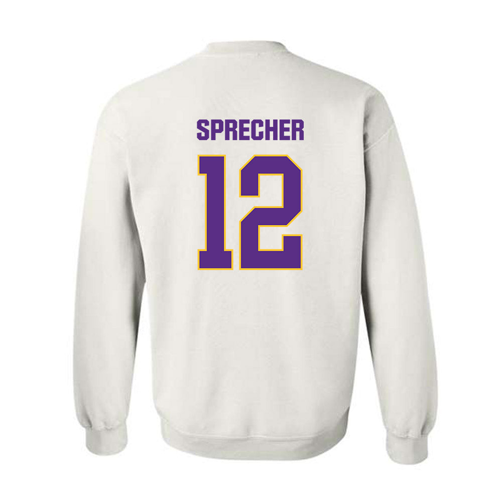LSU - NCAA Beach Volleyball : Julia Sprecher - Classic Shersey Crewneck Sweatshirt-1