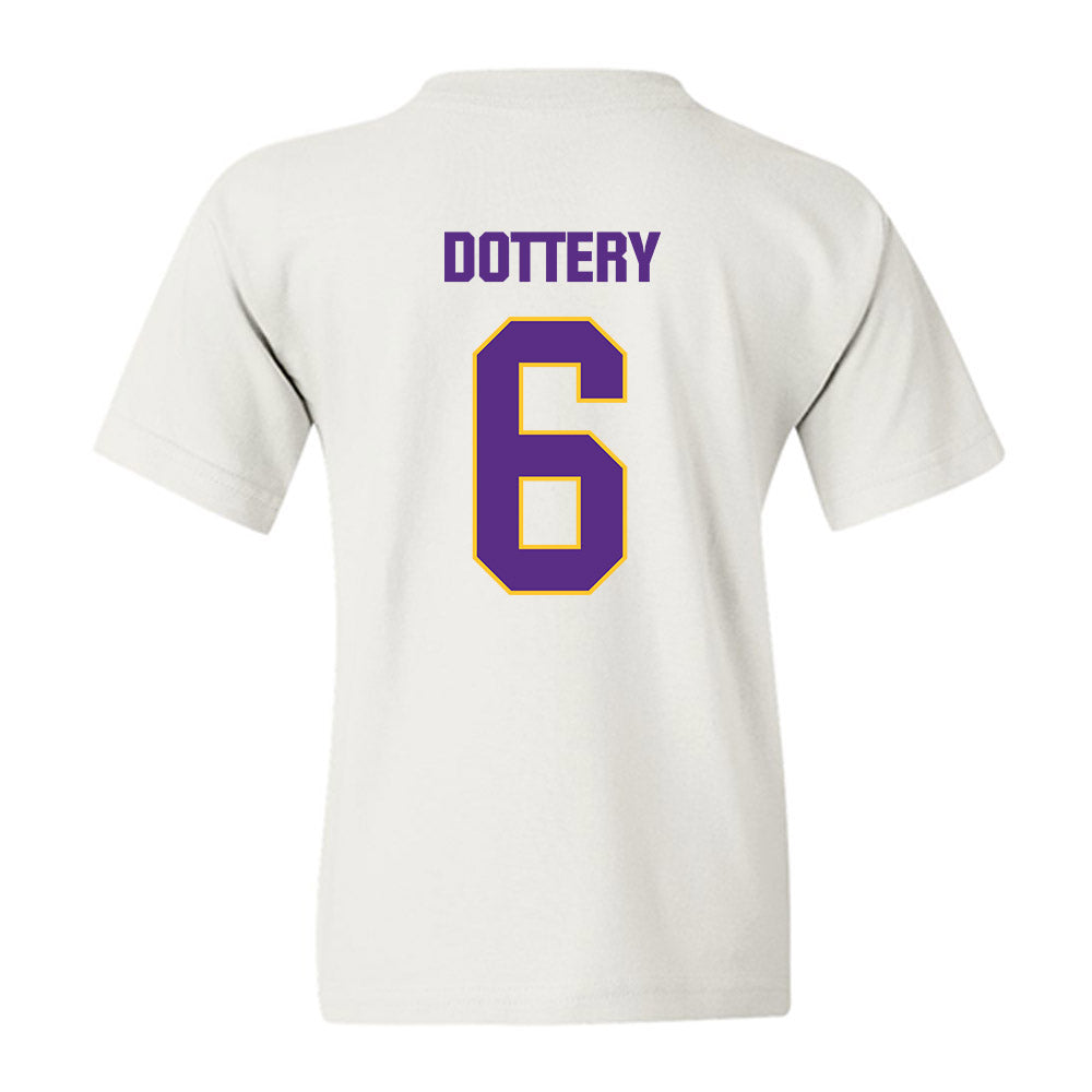 LSU - NCAA Football : Tj Dottery - Classic Shersey Youth T-Shirt-1