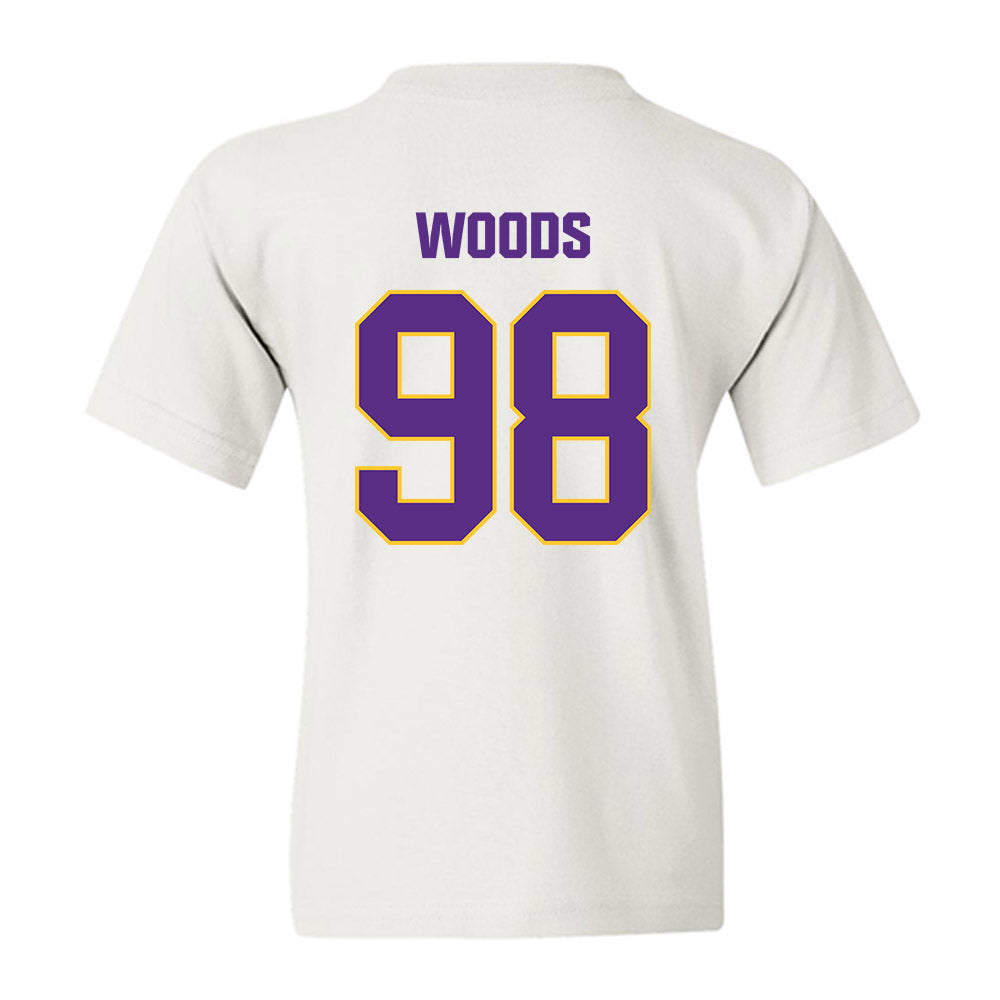 LSU - NCAA Football : Achilles Woods - Classic Shersey Youth T-Shirt-1