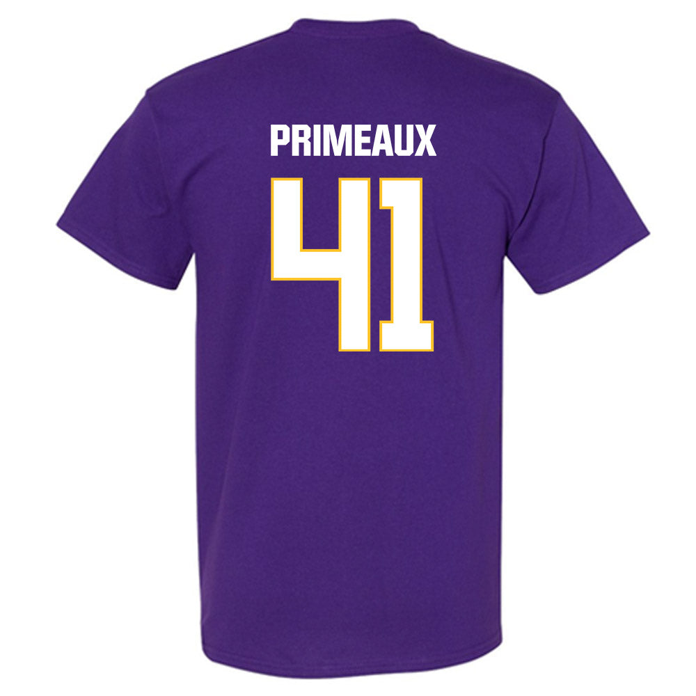 LSU - NCAA Baseball : DJ Primeaux - Classic Shersey T-Shirt-1