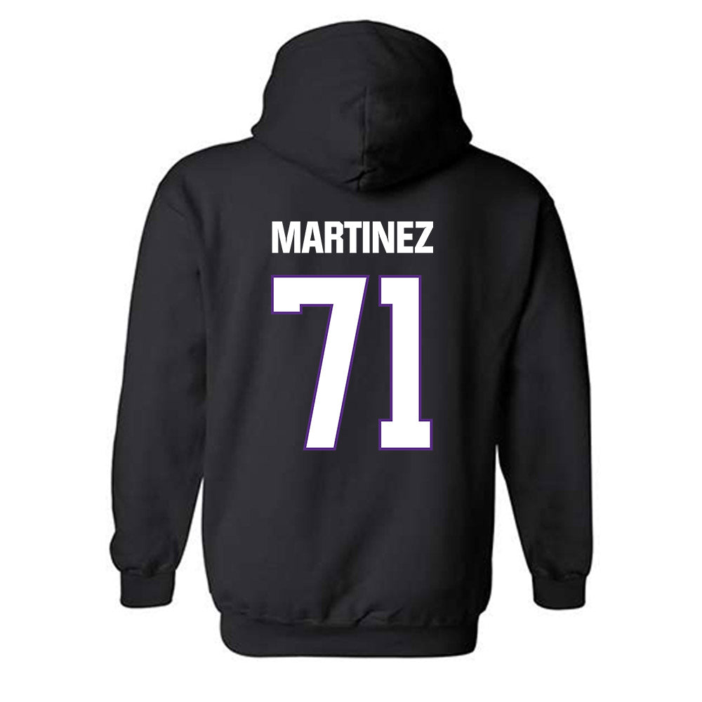 LSU - NCAA Football : Brysten Martinez - Classic Shersey Hooded Sweatshirt-1