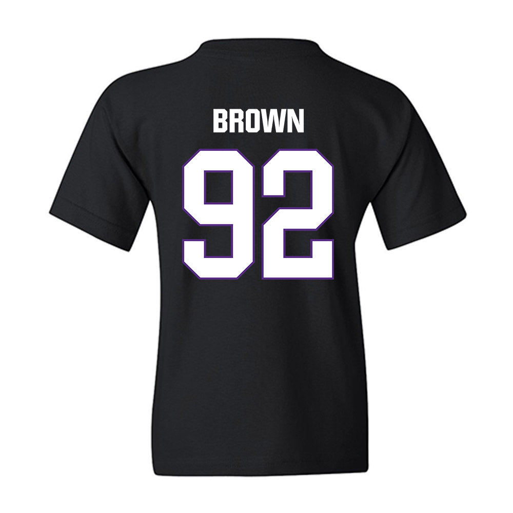 LSU - NCAA Football : Brandon Brown - Classic Shersey Youth T-Shirt-1