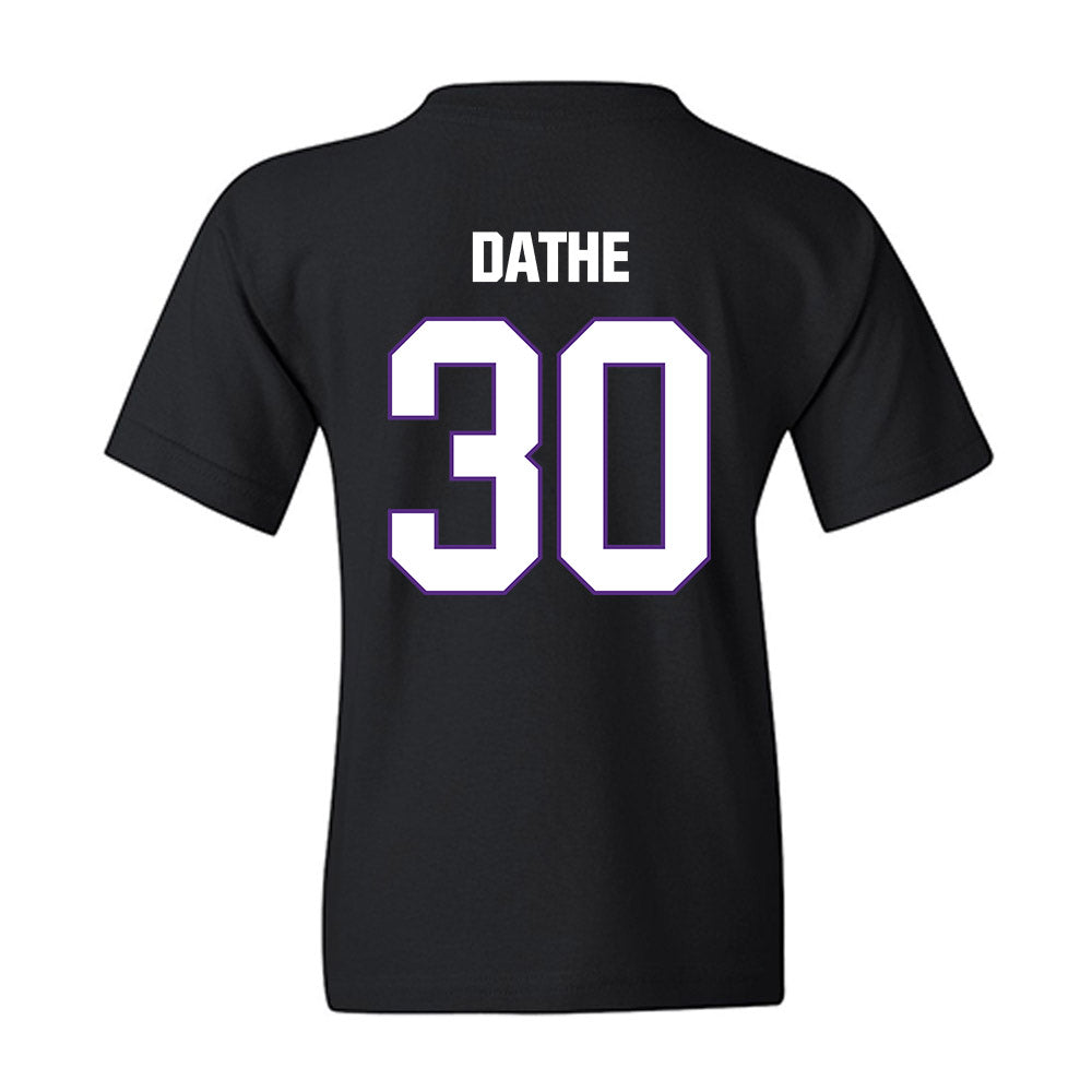 LSU - NCAA Baseball : Dax Dathe - Classic Shersey Youth T-Shirt-1