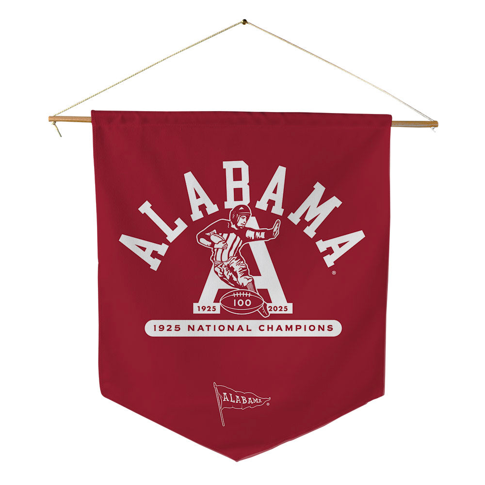 Alabama - NCAA Football : 100 Years Pennant - 18" x 21"-0