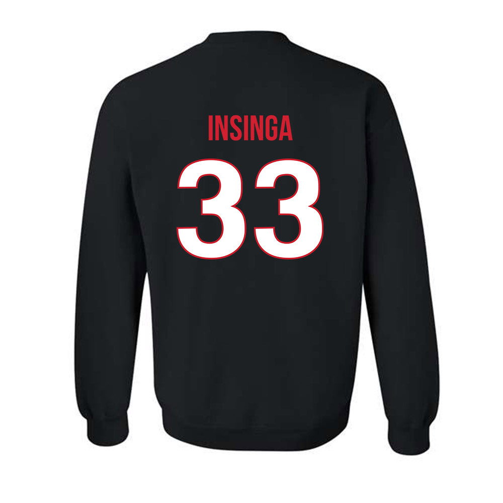 Rutgers - NCAA Football : John Insinga - Replica Shersey Crewneck Sweatshirt-1