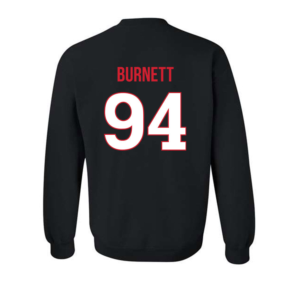 Rutgers - NCAA Football : Jdan Burnett - Replica Shersey Crewneck Sweatshirt-1
