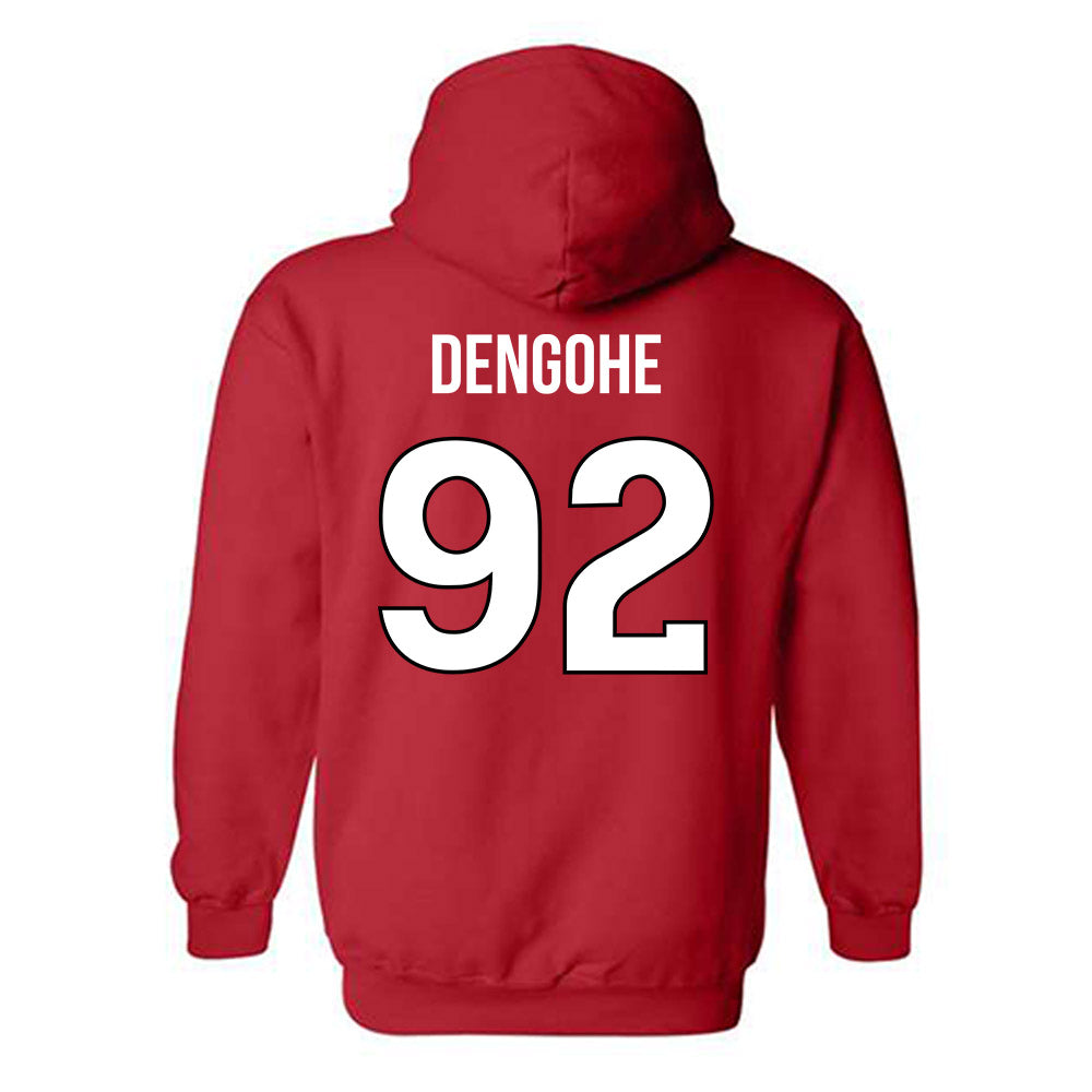 Rutgers - NCAA Football : Darold DeNgohe - Replica Shersey Hooded Sweatshirt-1